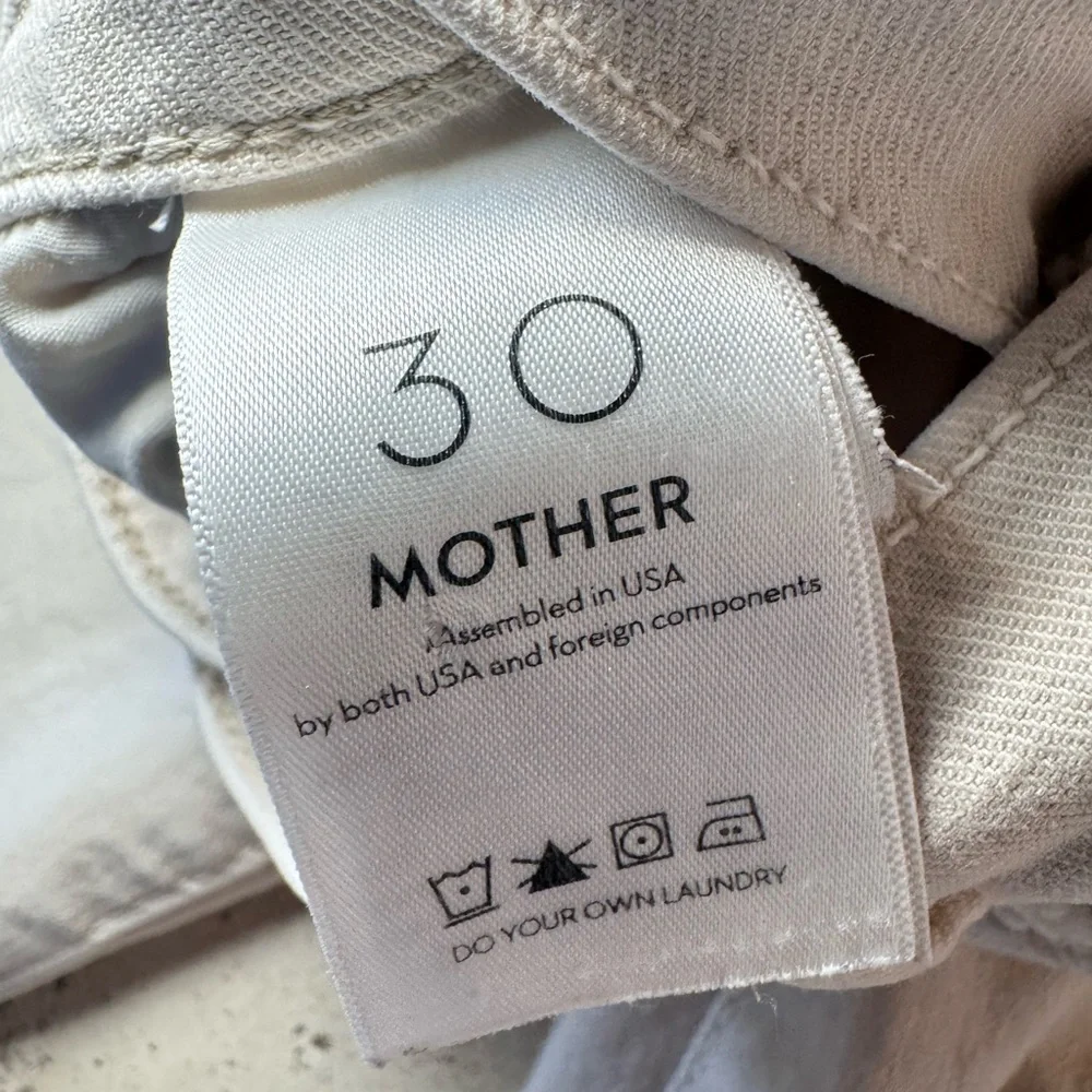MOTHER High Rise Tan Jeans - Picture 5 of 7